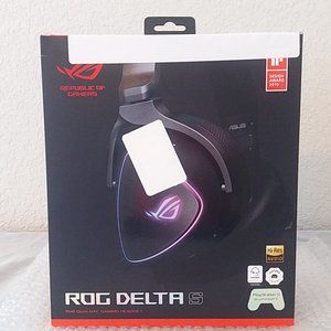 ASUS ROG Delta S Over-Ear Gaming Headset - AI Powered Noise-Canceling Microphone